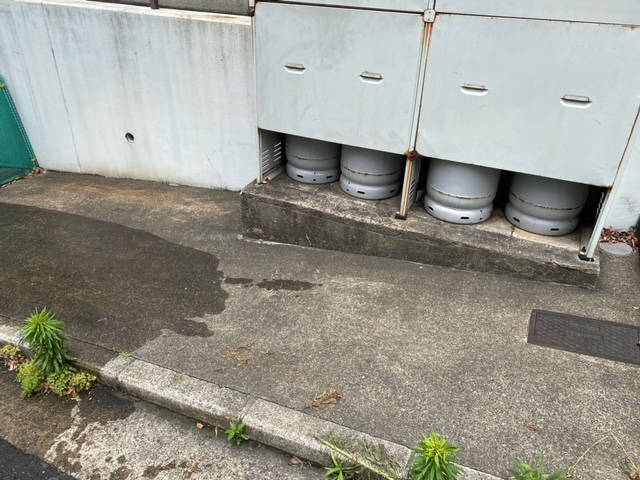 西区撤去前 西区撤去前